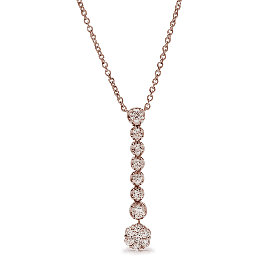 18ct Rose gold necklace 25707 - 18ct Rose gold necklace