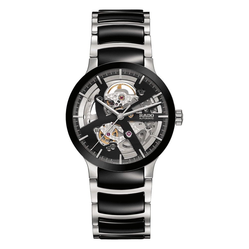 Rado Centrix Automatic Open Heart Mens Watch R30178152 - Rado Centrix Automatic Open Heart Mens Watch