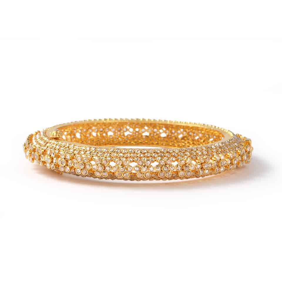 Diamond kada bangle outlet