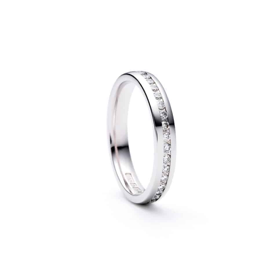 Platinum Full Eternity Ring D050 - Platinum Full Eternity Ring