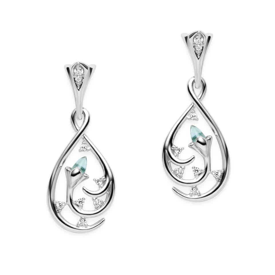 Dew Drop Earrings 15803 - Dew Drop Earrings