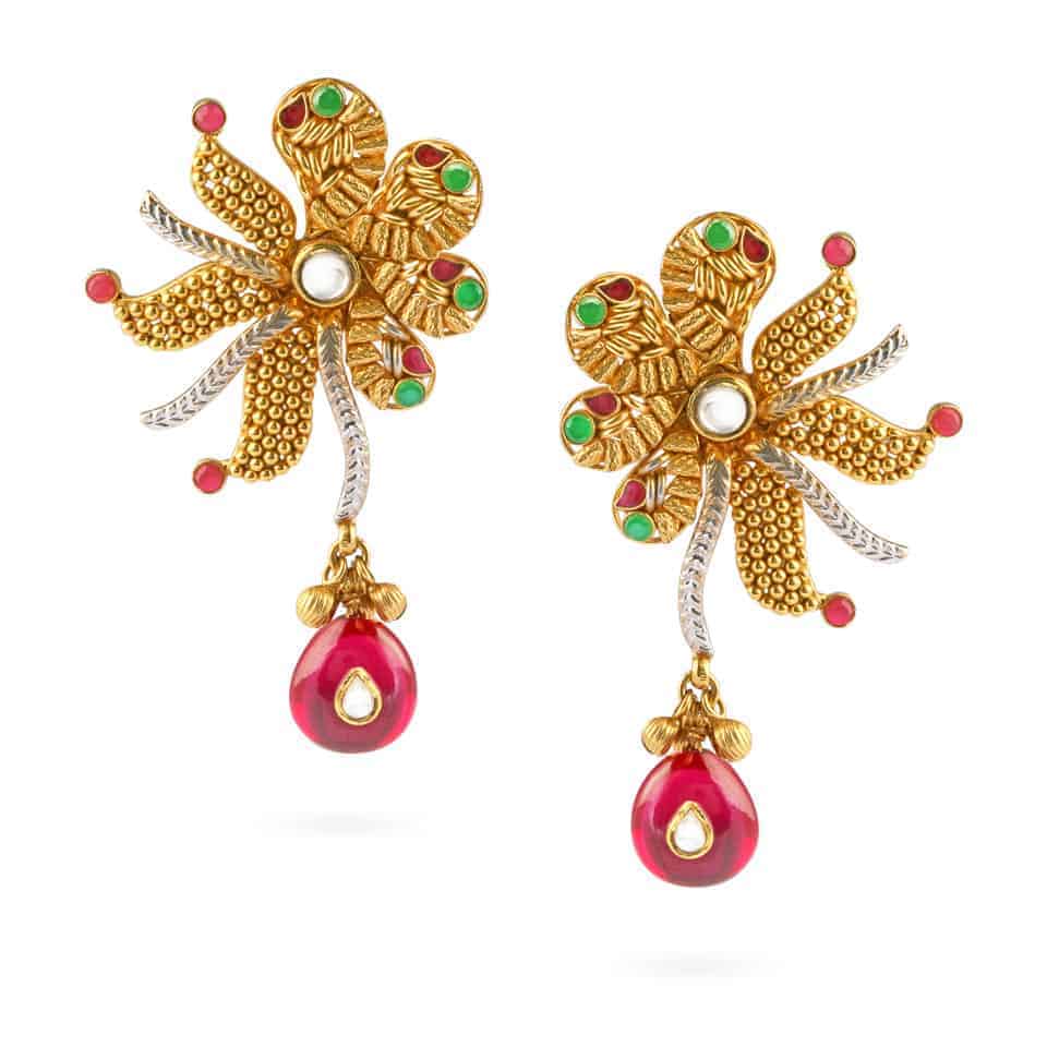 22ct Gold Earrings 15180 - 22ct Gold Earrings