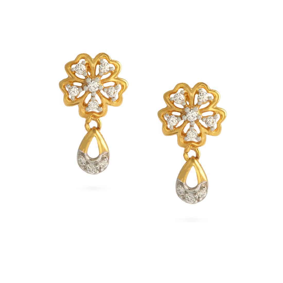 22ct Gold Earrings 23012 - 22ct Gold Earrings