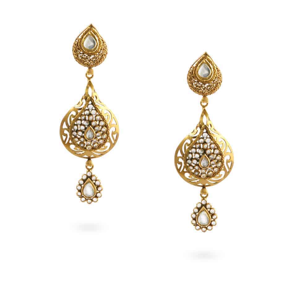 22ct Gold Earrings 24050 - 22ct Gold Earrings