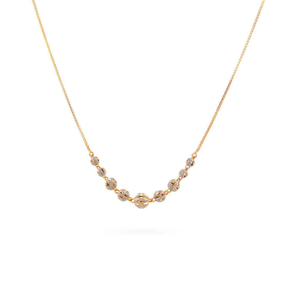 22ct Gold Ladies Choker Necklace 28590 - 22ct Gold Ladies Choker Necklace