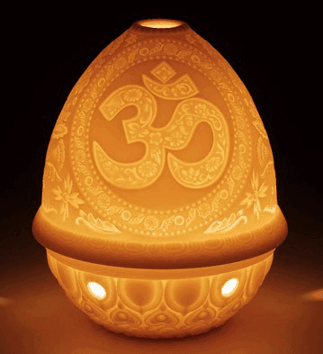 LITHOPHANE VOTIVE LIGHT - OM 1017335 - LITHOPHANE VOTIVE LIGHT - OM