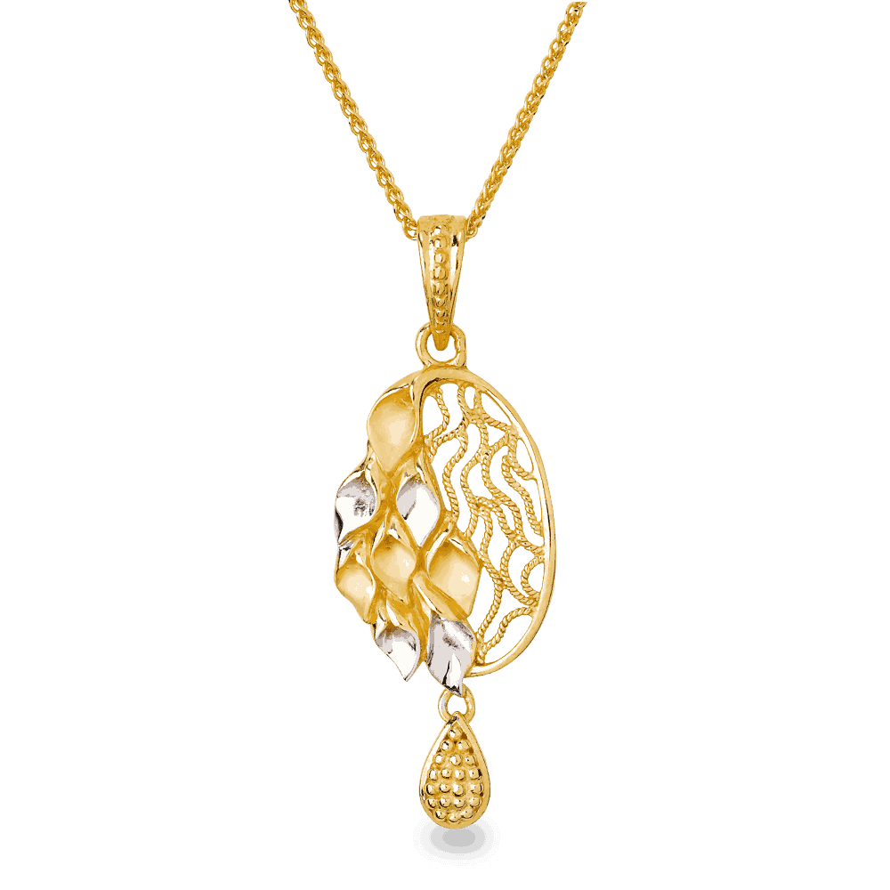 22ct Gold Filigree Pendant 26739 - 22ct Gold Filigree Pendant