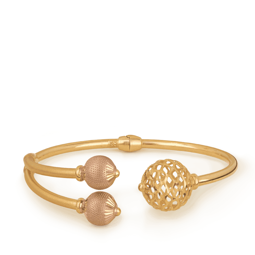 22ct Gold SPARKLE Bangle Bracelet 26865 - 22ct Gold SPARKLE Bangle Bracelet