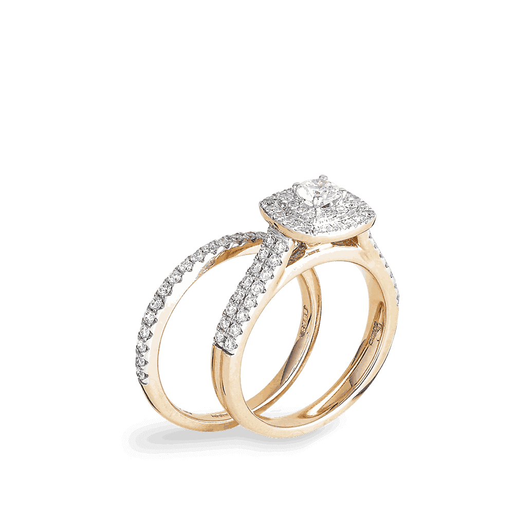 18ct Diamond Engagement Ring 26978 - 18ct Diamond Engagement Ring