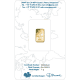 1.0 Gram Fine Gold Bar in 24ct