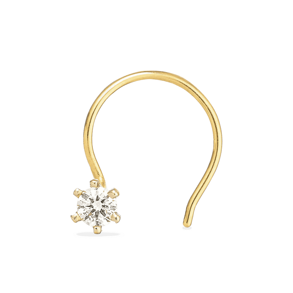 18ct Diamond Nose Stud 24240 - 18ct Diamond Nose Stud