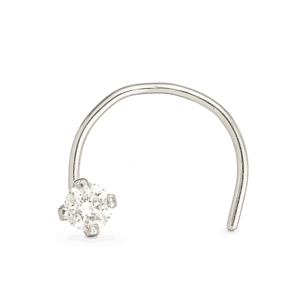 18ct Diamond Nose Stud 24240 - 18ct Diamond Nose Stud
