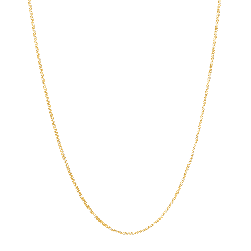 18 Inches Flat Chain in 22ct Yellow Gold 25953 - 18 Inches Flat Chain in 22ct Yellow Gold