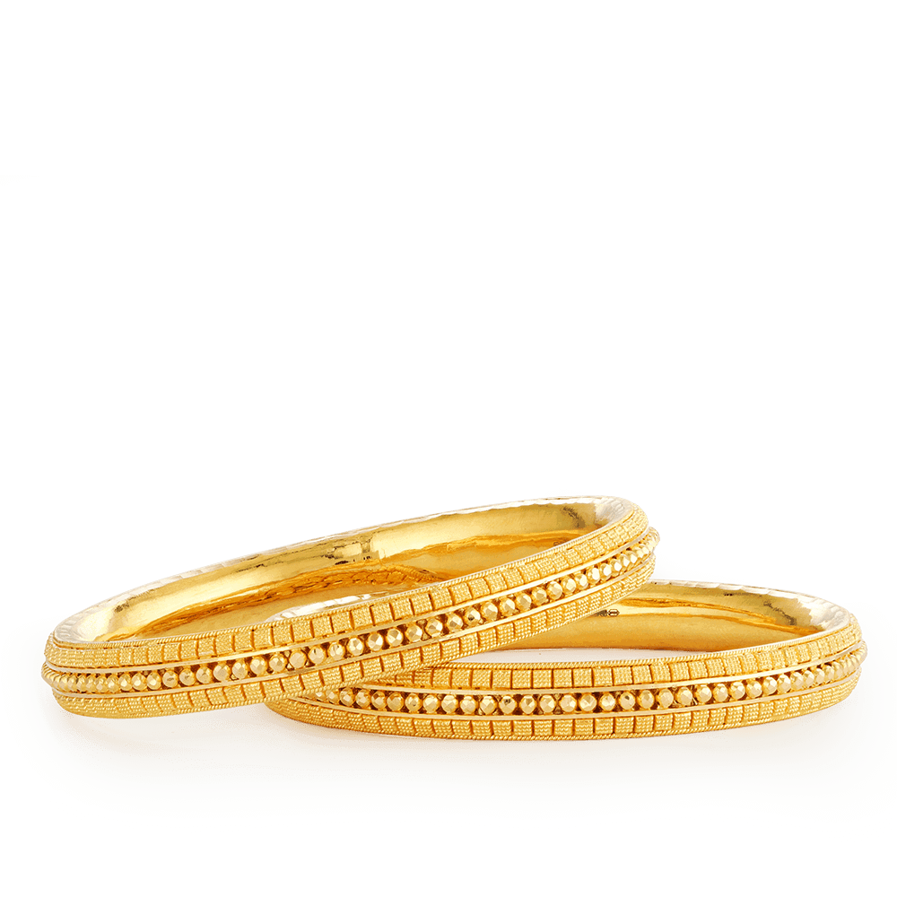 22ct Gold Jali Kada Bangles - £1600.00.00 (SKU:26090, 26087) 22ct Gold Jali Kada Bangles - £1600.00.00 (SKU:26090, 26087)
