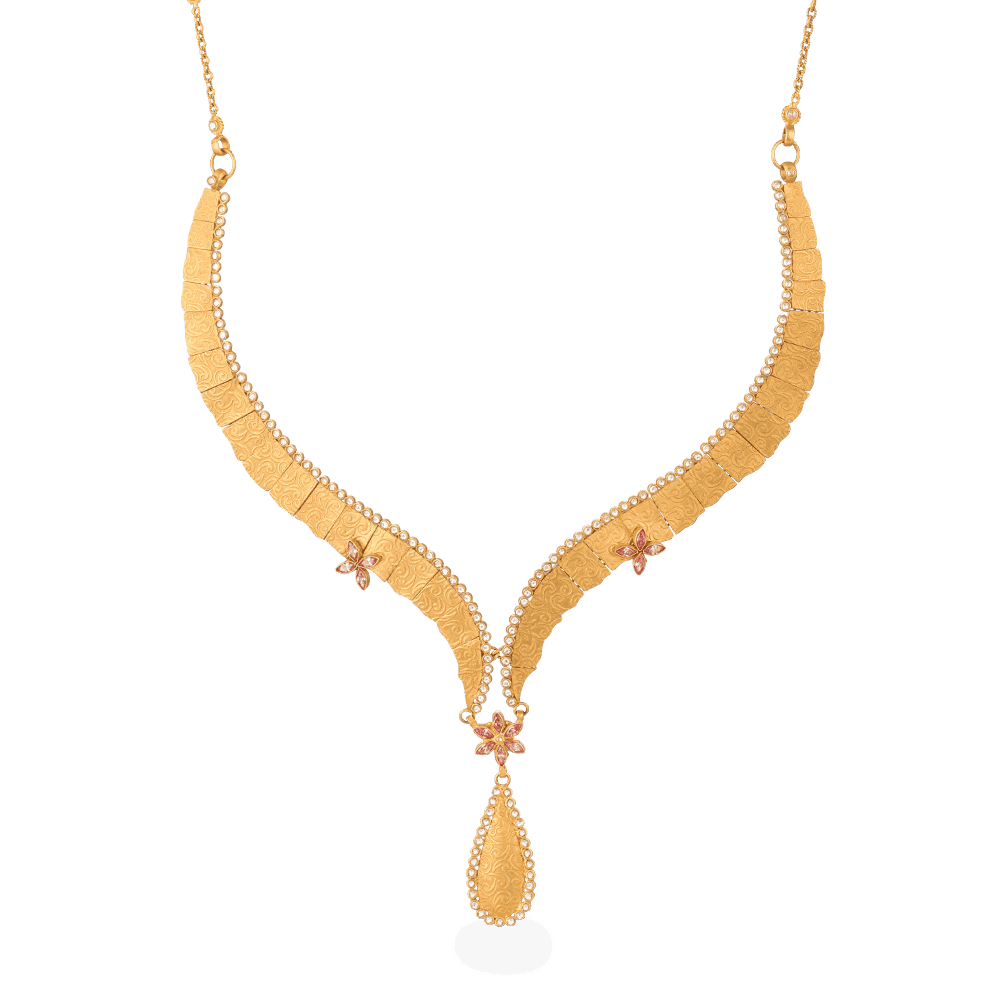 22ct Rose Gold Necklace 27978 - 22ct Rose Gold Necklace