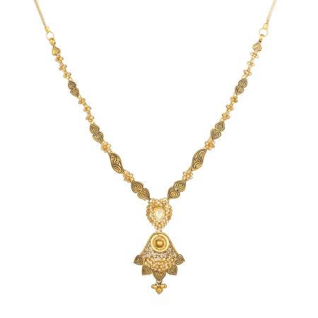 22ct Gold Polki Necklace 916