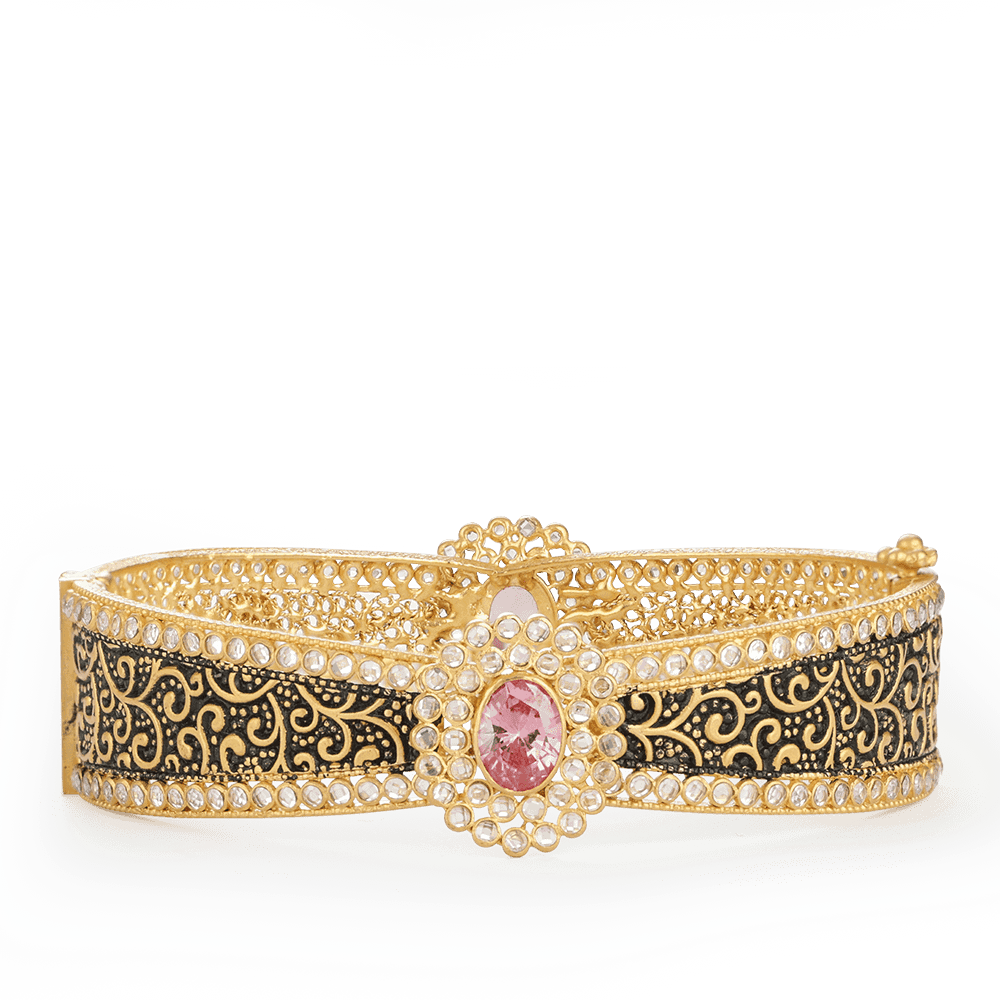 22ct Gold Heart charm Bracelet 27952 , 27953 - 22ct Gold Heart charm Bracelet