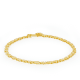 22ct Gold Heart charm Bracelet