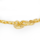 22ct Gold Heart charm Bracelet
