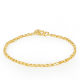 22ct Gold Heart charm Bracelet