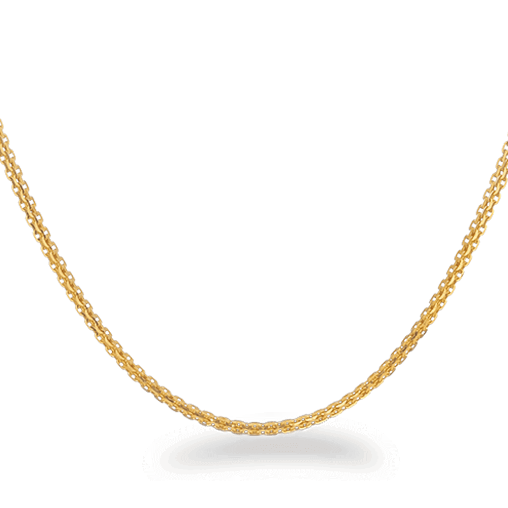 22 gold box chain discount