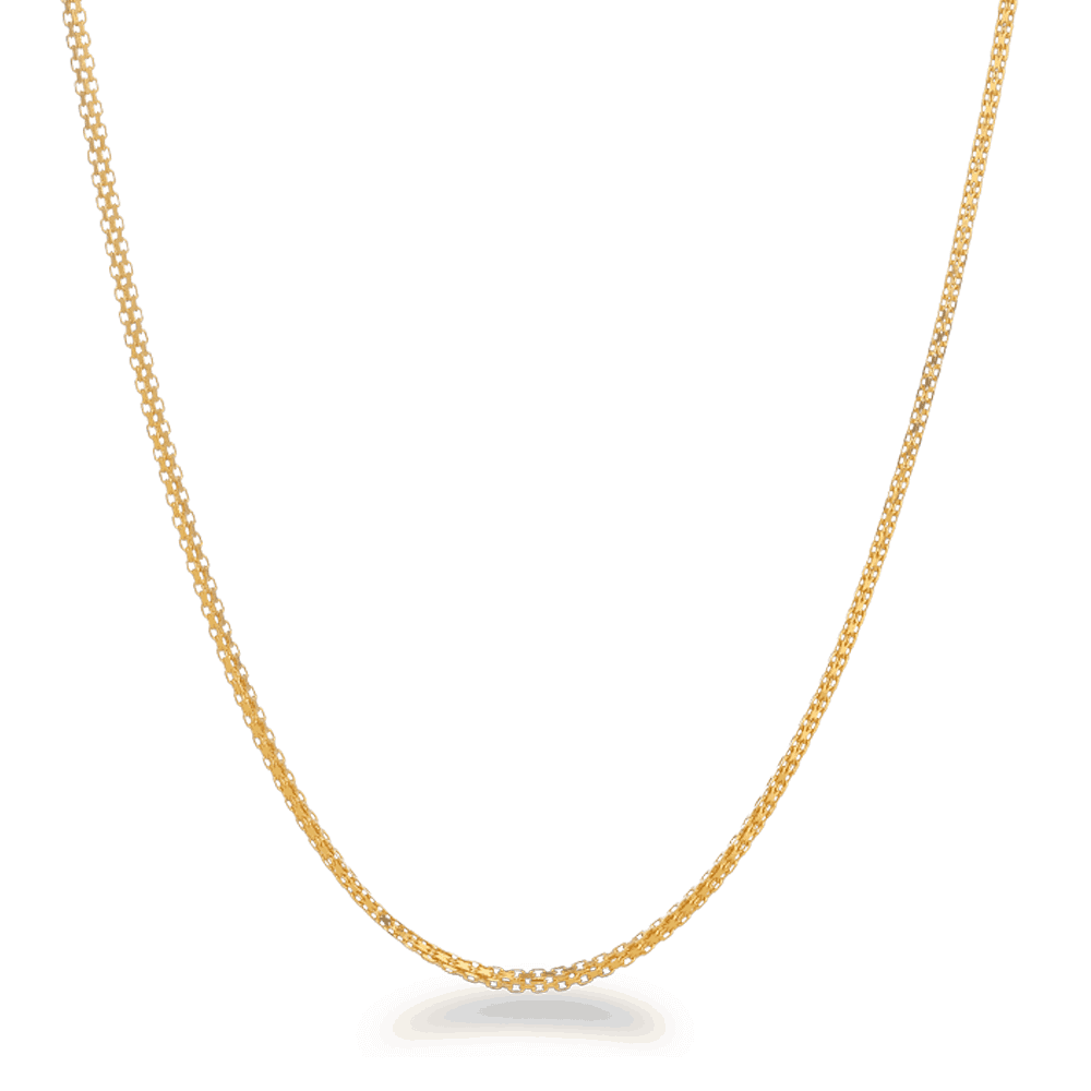 22ct Gold Chain 18 Inches 26456 - 22ct Gold Chain 18 Inches