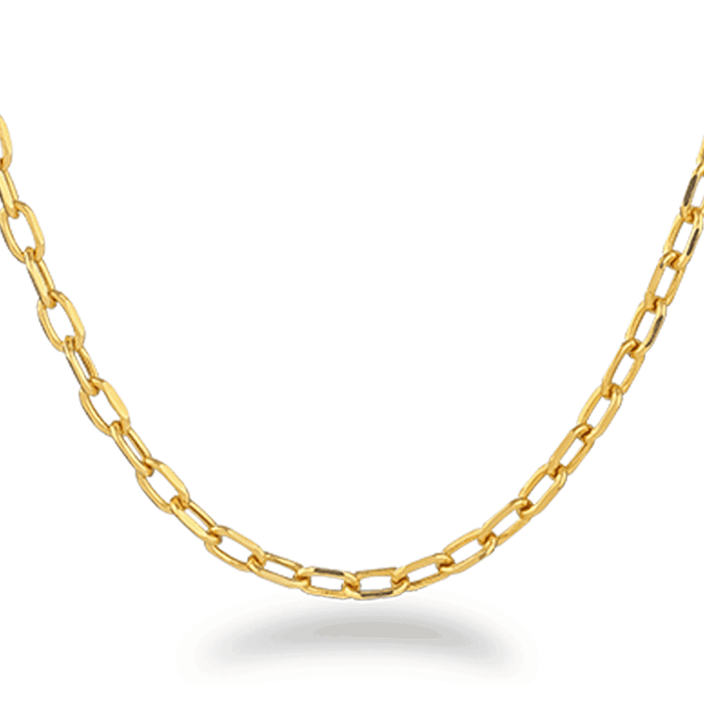 22ct Gold Curb Chain 22 Inches 27034 - 22ct Gold Curb Chain 22 Inches