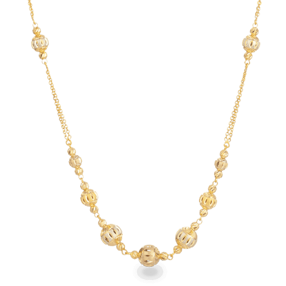 22ct Gold Sparkle Necklace - £.00 (SKU:27782)