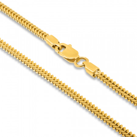 22ct Gold | Foxtail Chain | 20 Inches | 2mm Thick