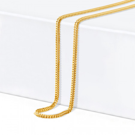 22ct Gold | Foxtail Chain | 20 Inches | 2mm Thick