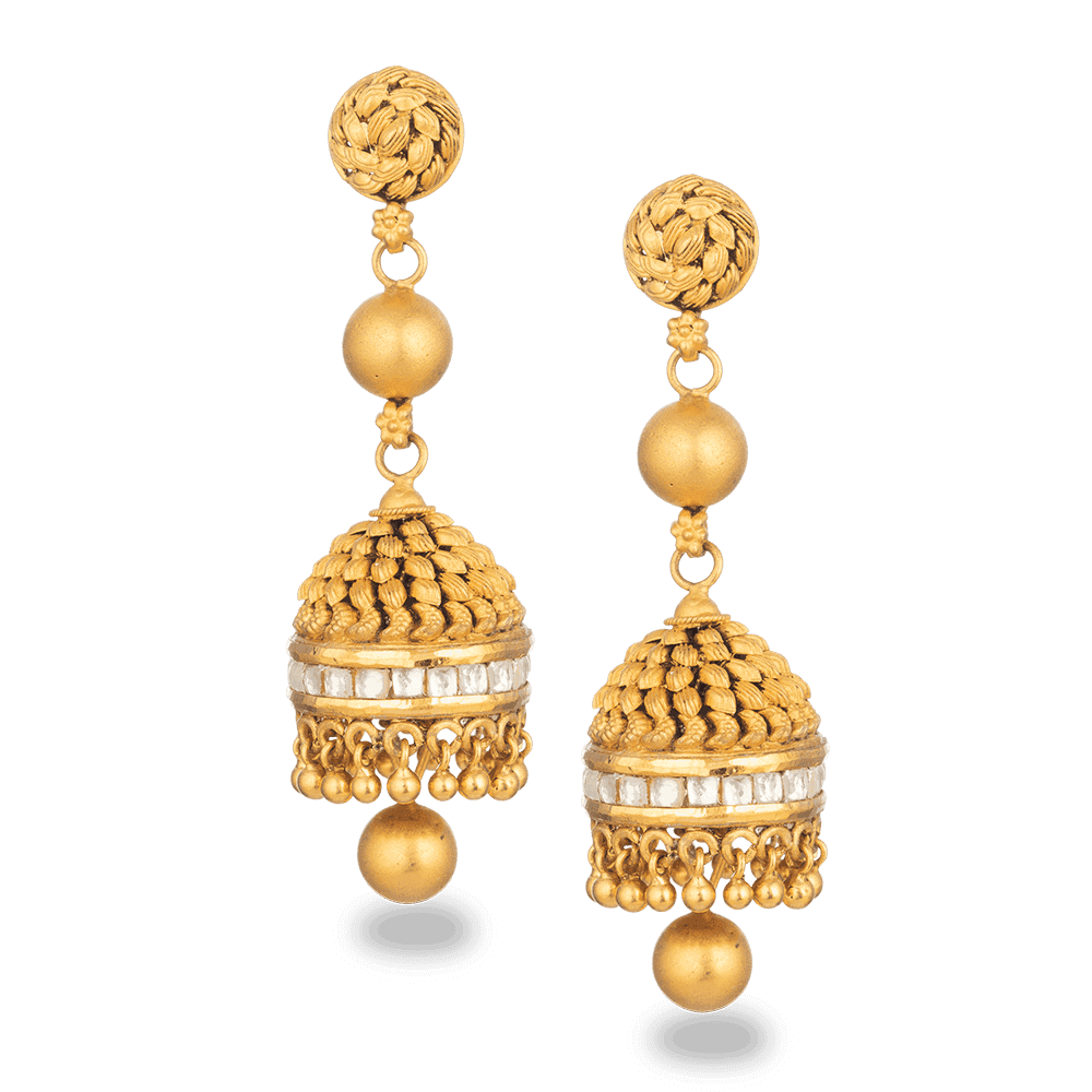 22ct Gold Armari Earrings 30621 - 22ct Gold Armari Earrings