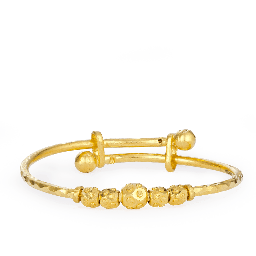 22ct Gold Baby Bangle - £490.00 (SKU:26641)