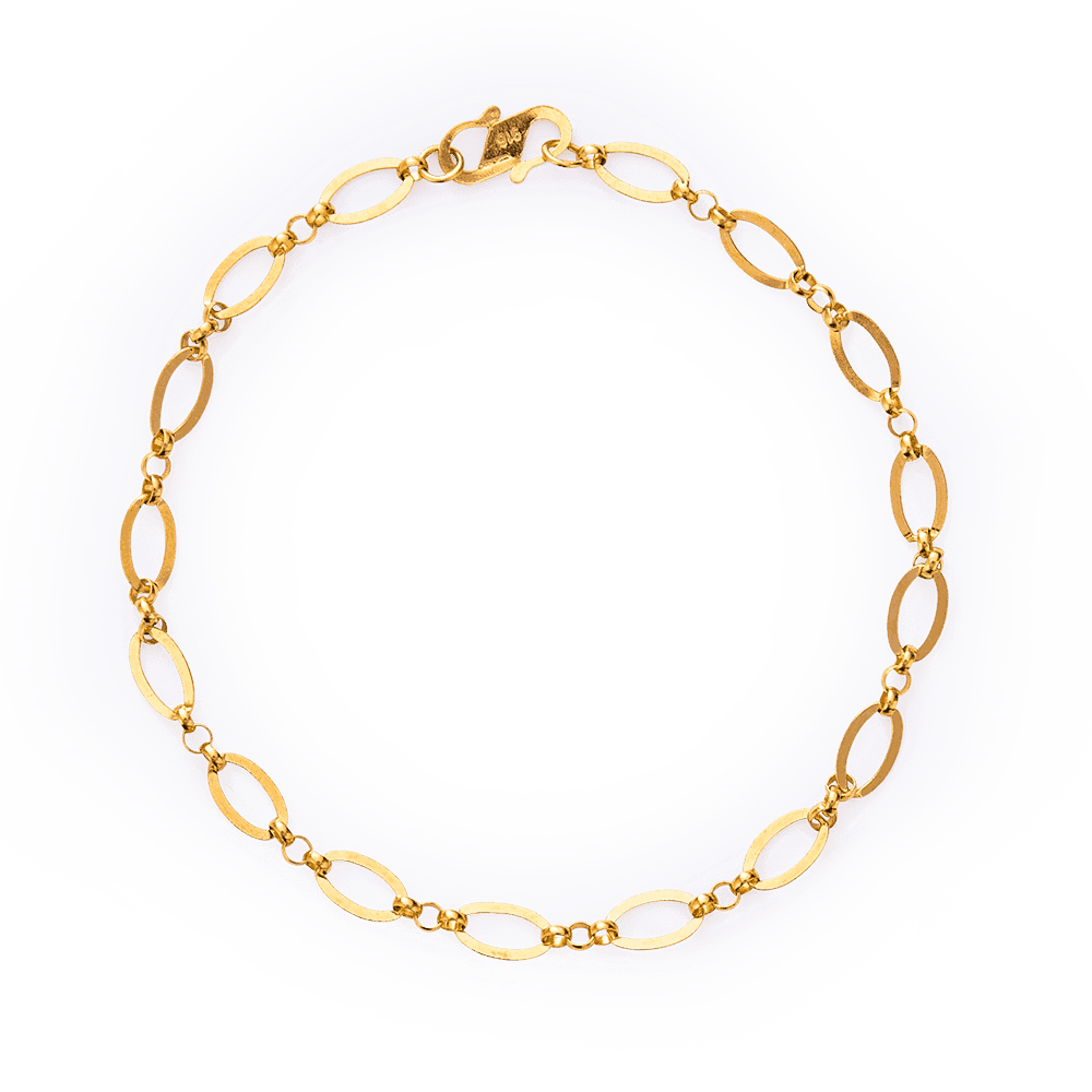22ct Gold Link Bracelet 25927 - 22ct Gold Link Bracelet