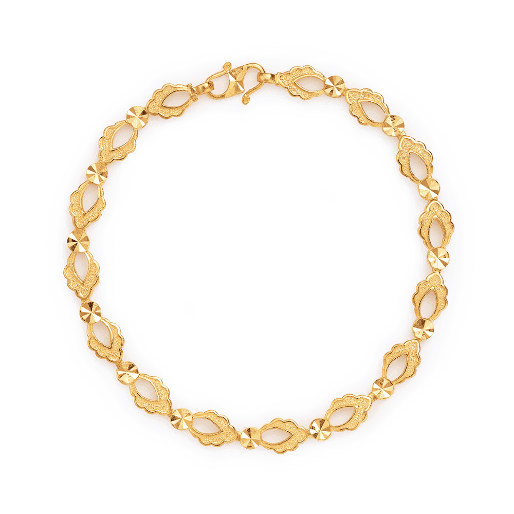 22ct Gold Ladies Bracelet 27409 - 22ct Gold Ladies Bracelet