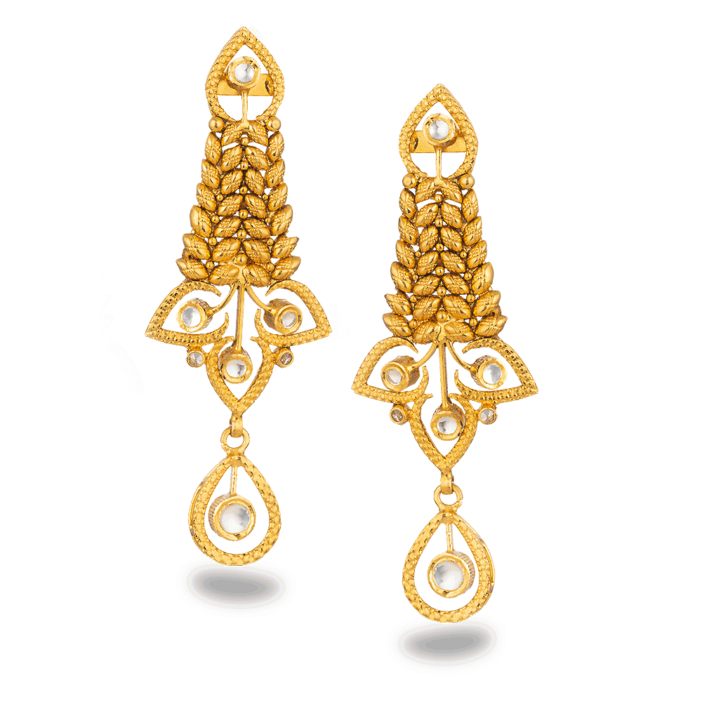 22ct Gold Earring 27559 - 22ct Gold Earring