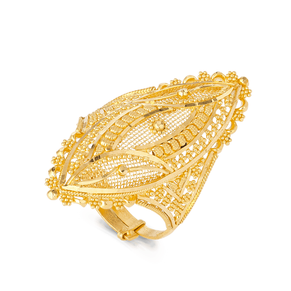 22ct Indian Gold Ladies Ring 27592 - 22ct Indian Gold Ladies Ring