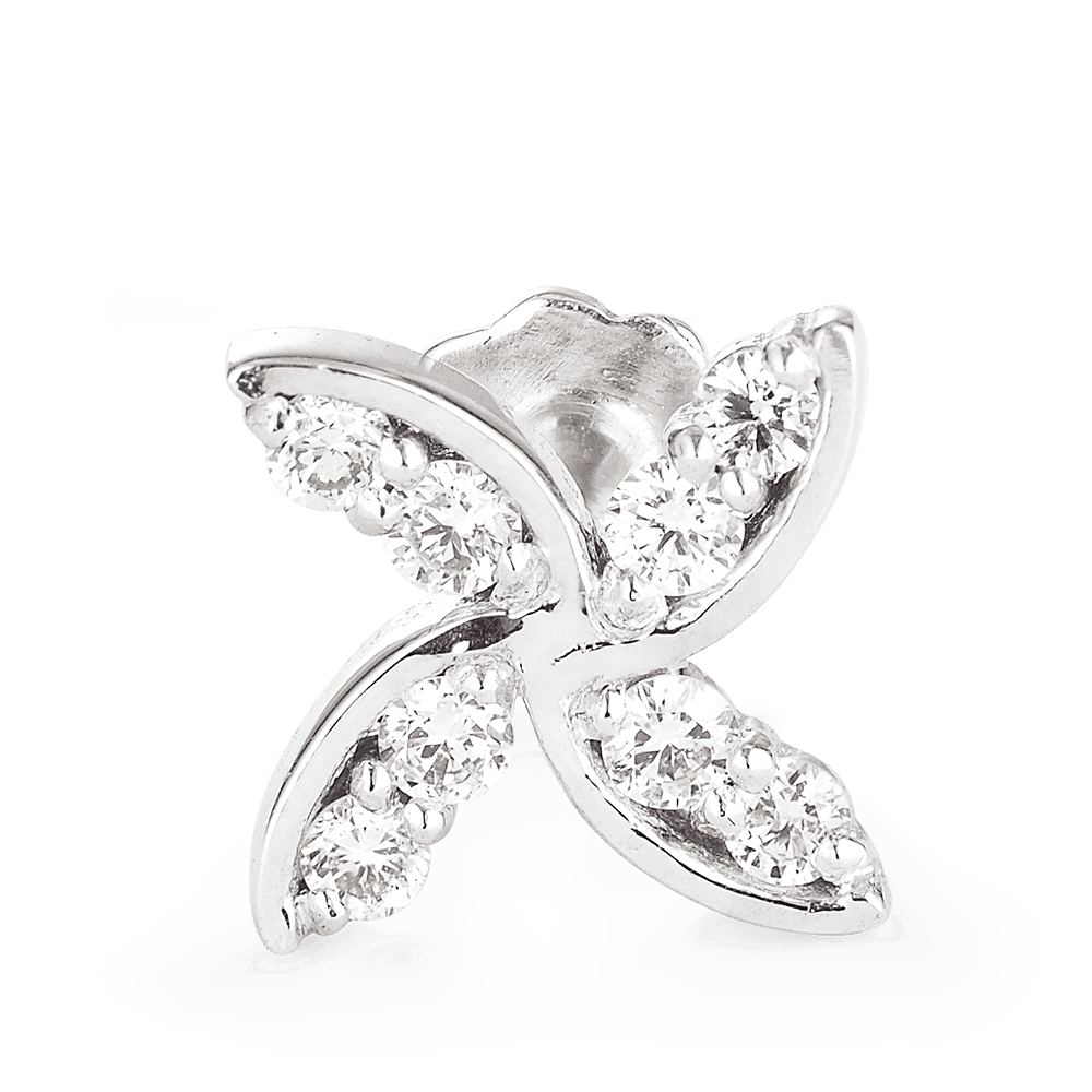 Diamond Nose Stud Indian 28105 - Diamond Nose Stud Indian