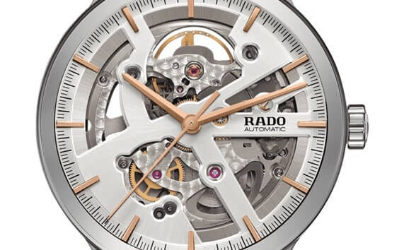 Rado Centrix Automatic Open Heart Mens Watch - Rado Centrix Automatic Open Heart Mens Watch