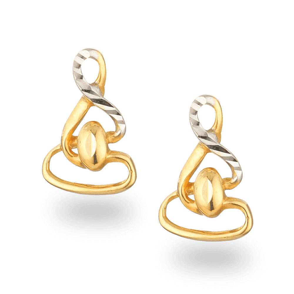 22ct Gold Earrings 23443 - 22ct Gold Earrings