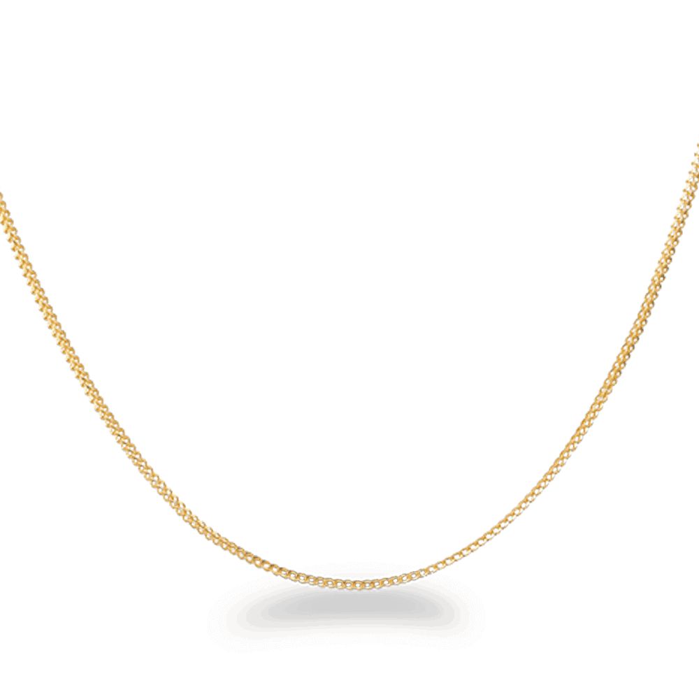 22ct Gold Foxtail Chain in 18 Inches 31810, 31811, 31812, 31813 - 22ct Gold Foxtail Chain in 18 Inches