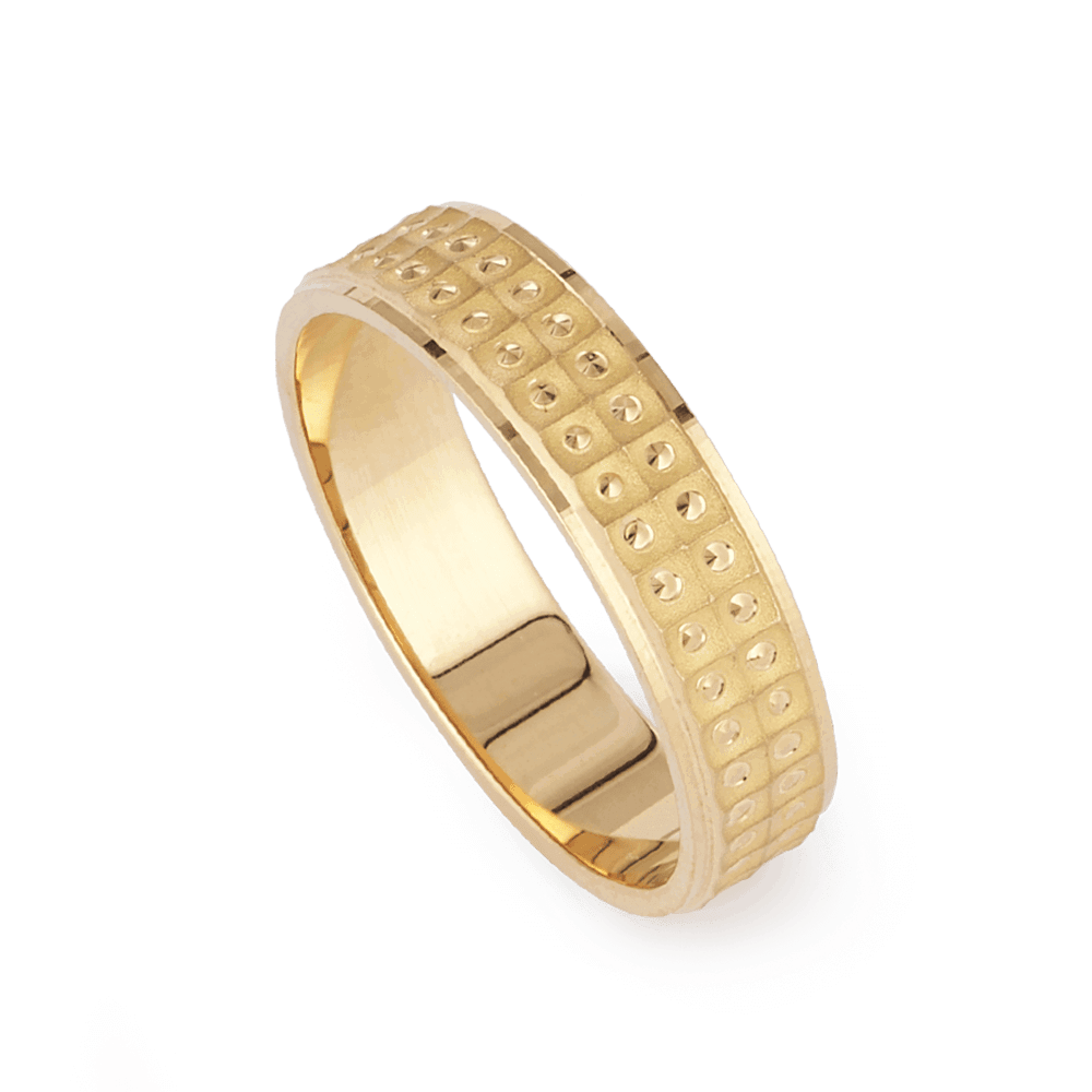 22k Gold Band Ring 28178 - 22k Gold Band Ring