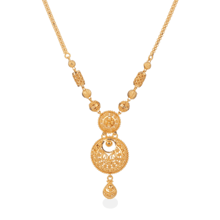 22ct Gold Bridal Necklace in Filigree Design 895.00