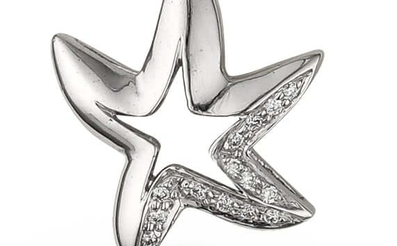 Platinum Diamond Venus Necklace - Platinum Diamond Venus Necklace
