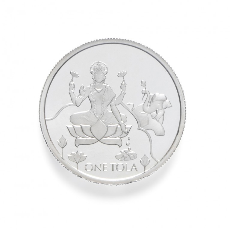Silver Tola Padma Lakshmi Coin