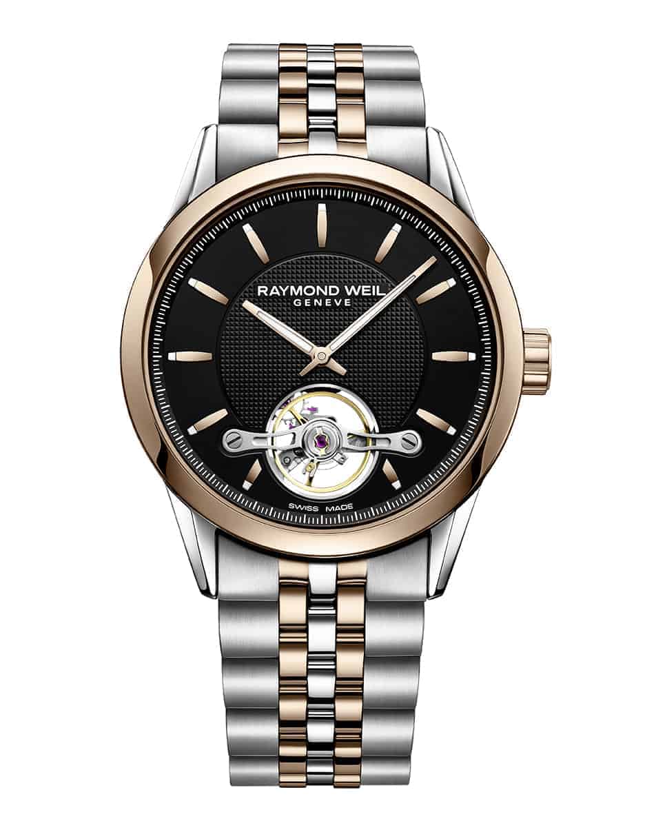Freelancer Men's Rose Gold Open Aperture Watch 2780-SP5-20001 - Freelancer Men's Rose Gold Open Aperture Watch