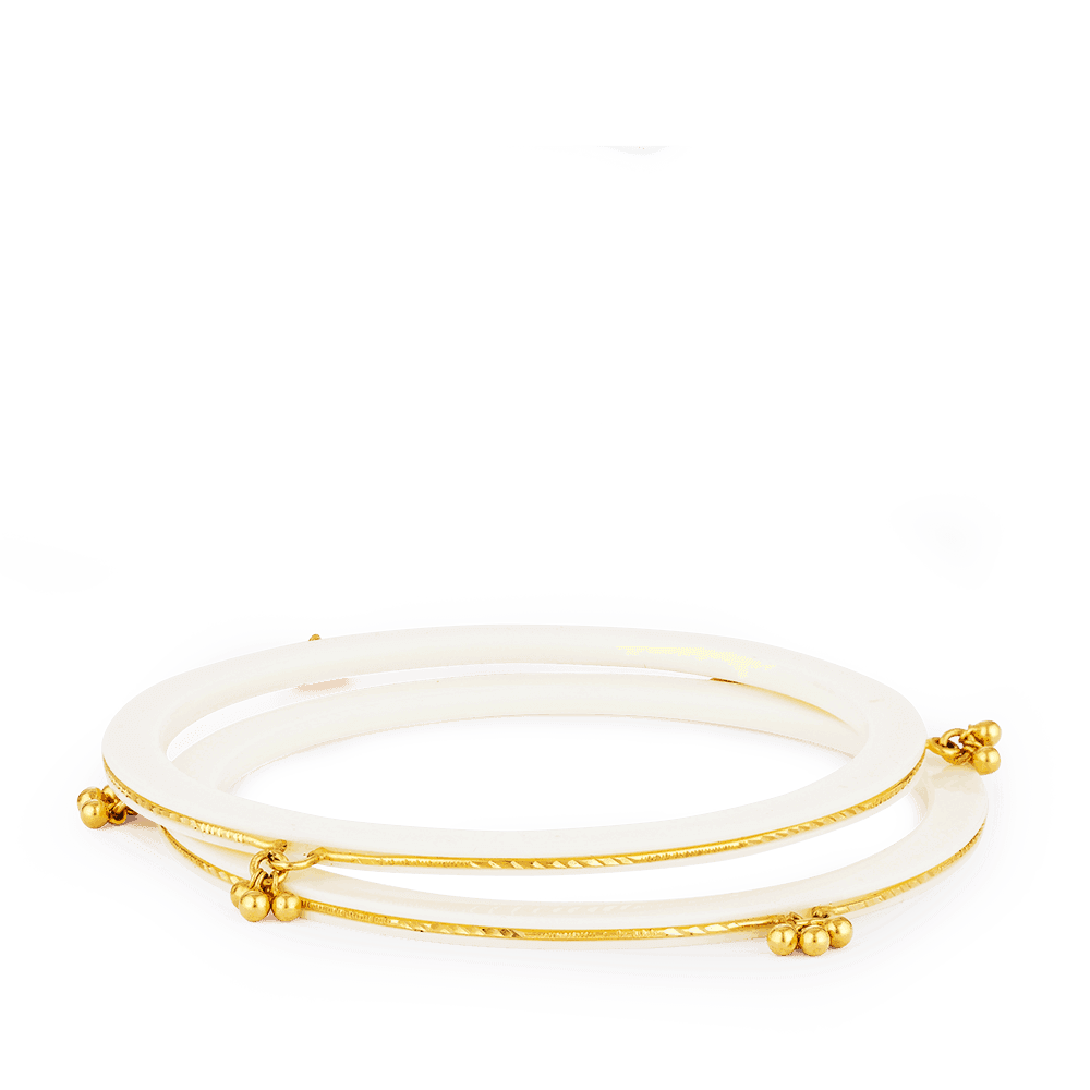 22ct Yellow Gold Asian Bridal Special Bangles 18009 - 22ct Yellow Gold Asian Bridal Special Bangles