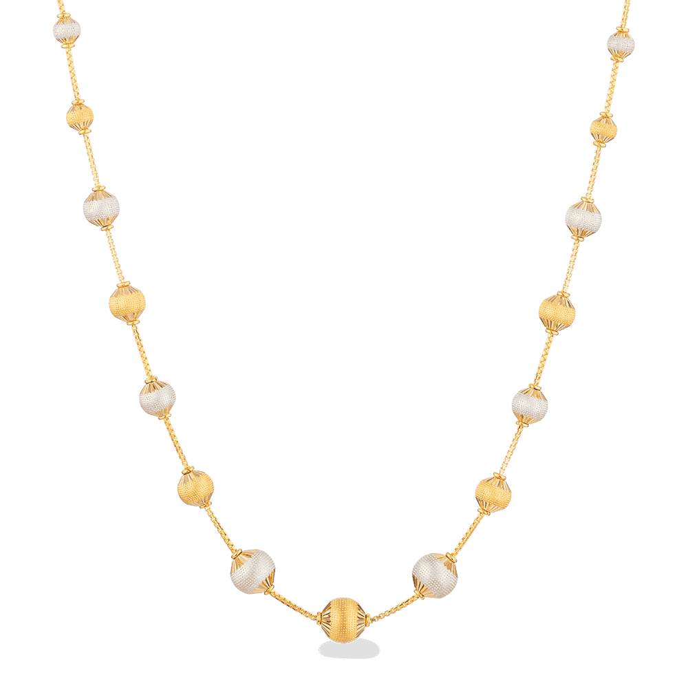 Sparkle Necklace in 22ct Gold 27766 - Sparkle Necklace in 22ct Gold