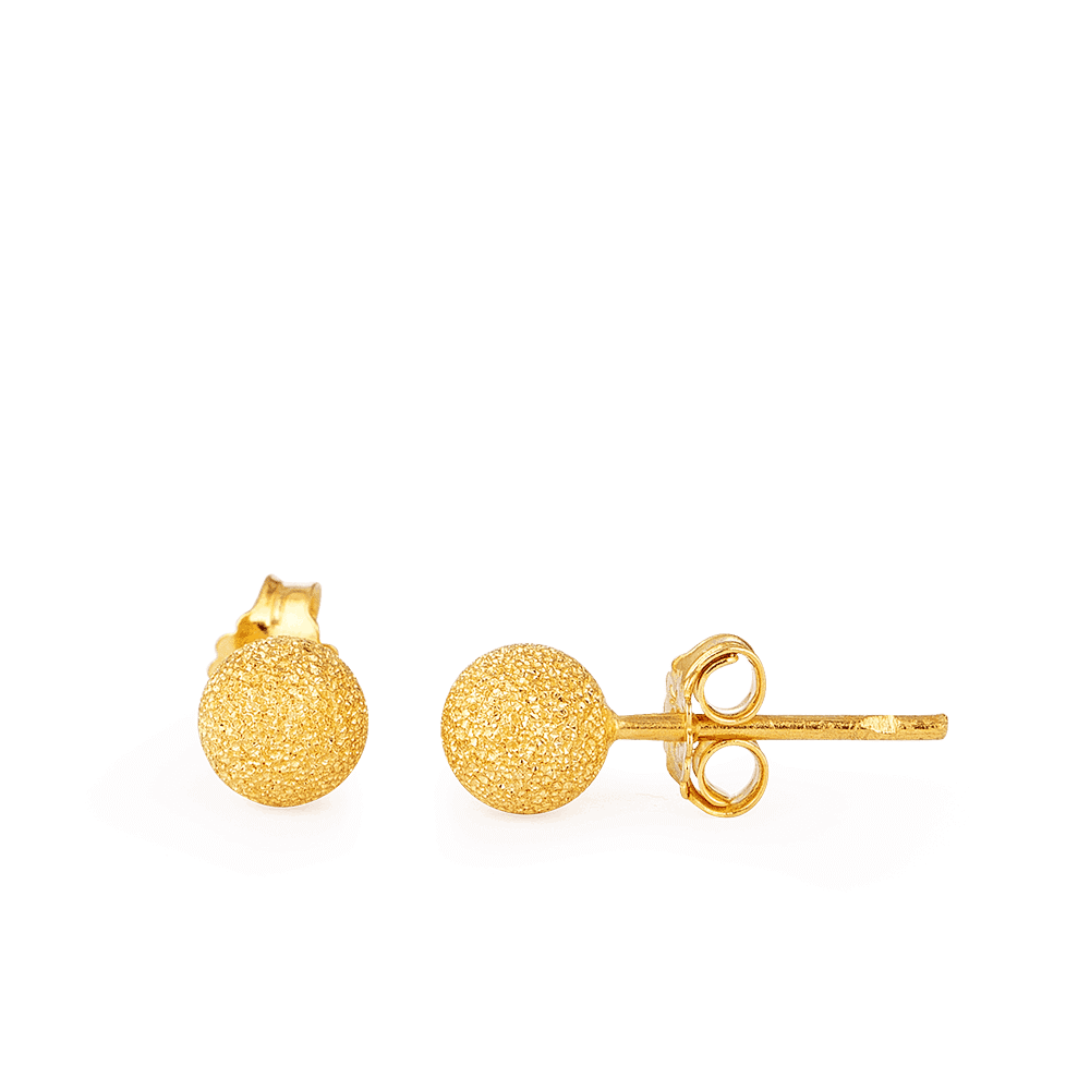 22ct Indian Gold Earrings 28616 - 22ct Indian Gold Earrings