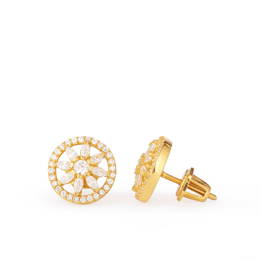 22 Carat Gold Earrings 28640 - 22 Carat Gold Earrings
