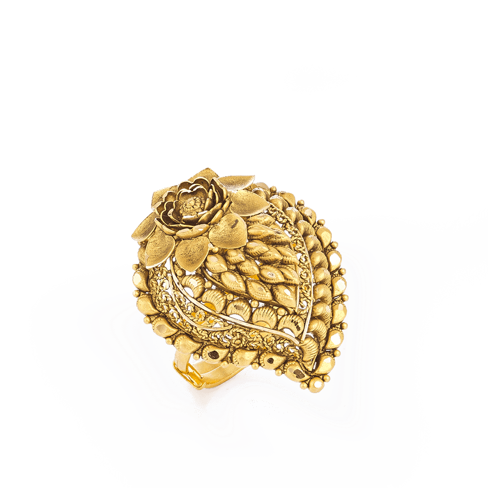 Womens Gold Ring 28712 - Womens Gold Ring